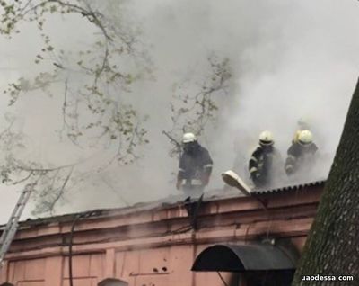 В Одессе на Академика Воробьёва горела психиатрическая больница
